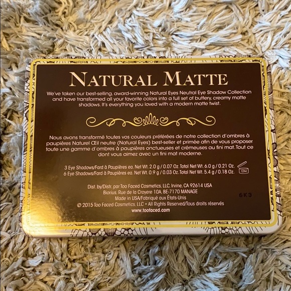 Too Faced Natural Matte Palette - Picture 3 of 3